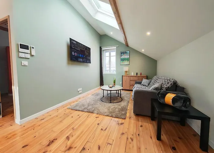 公寓 L'ecrin Lourdais 卢德